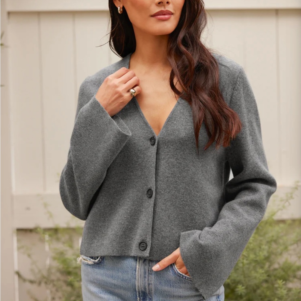 Jenni Kayne Gray Women's Cardigan